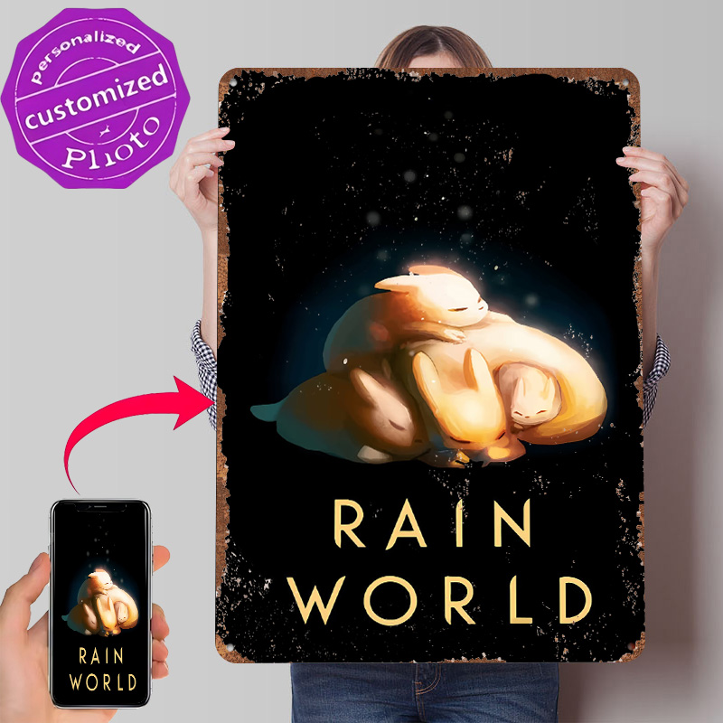World Of Retro Gaming - Rain World Stworzenia Świata Plakat z
