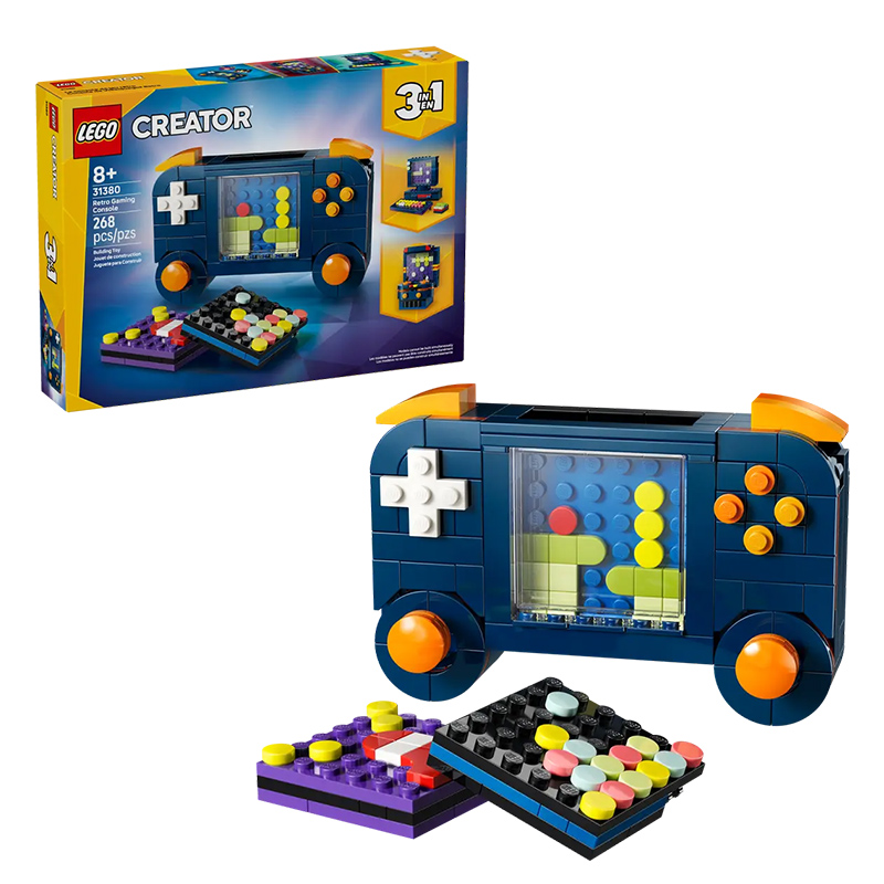 Retro Gaming Fun - Klocki LEGO Creator 3w1 LG-31380 Retro