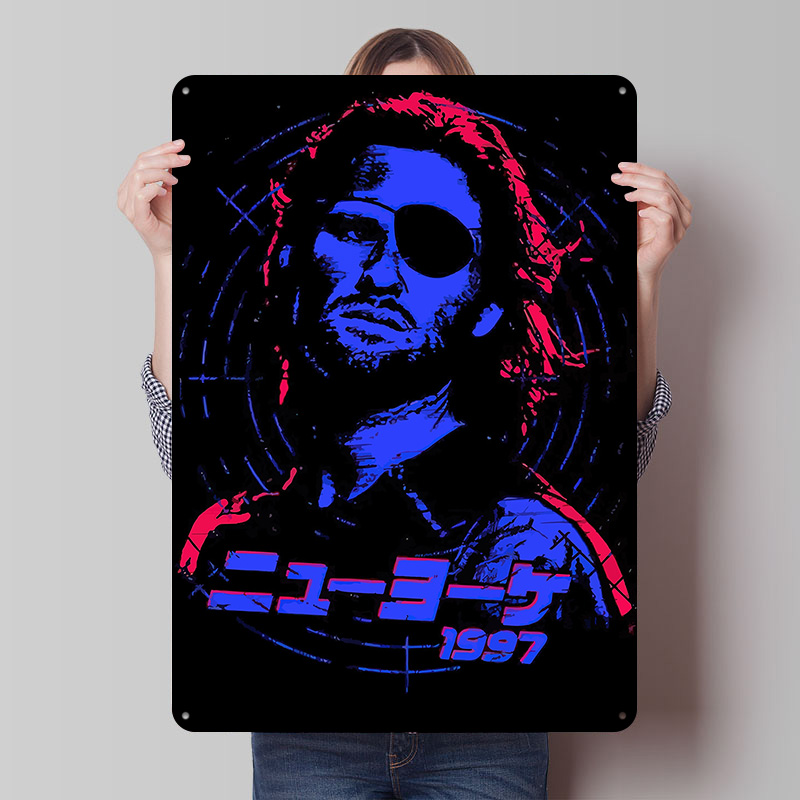Retro Gaming York - Plakat Metalowy Escape From New York,
