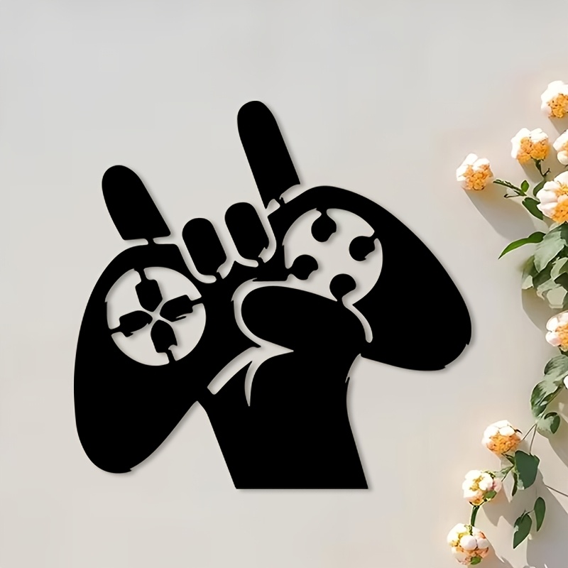 Retro Gaming Gifts - Retro Gaming Metalowa Dekoracja Ścienna z