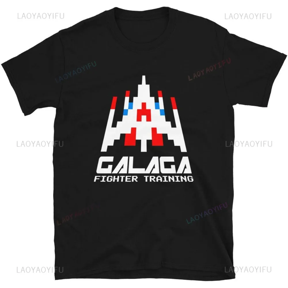 Retro Gaming Shirt - Zręcznościowa Galaga z lat 80. 70.