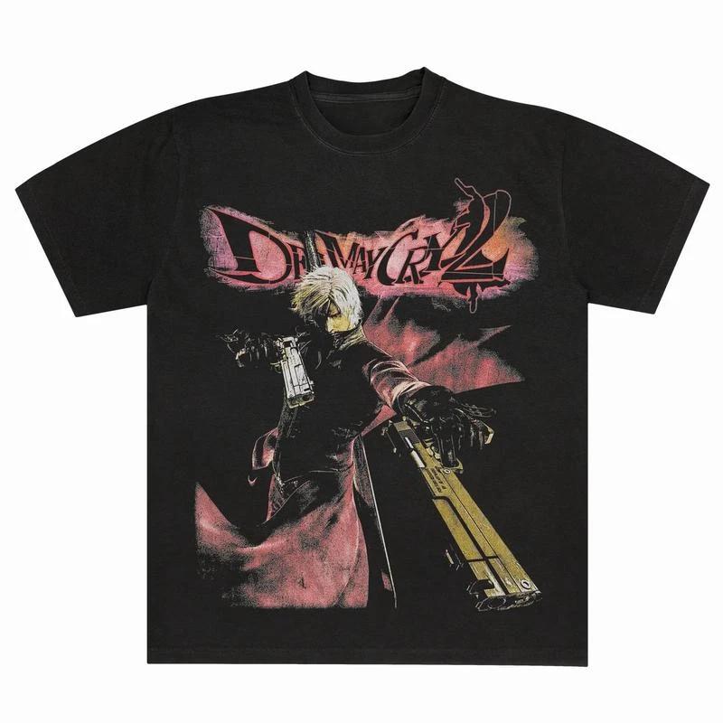 Retro Gaming Theme - Koszulka Devil May Cry 2 Dante