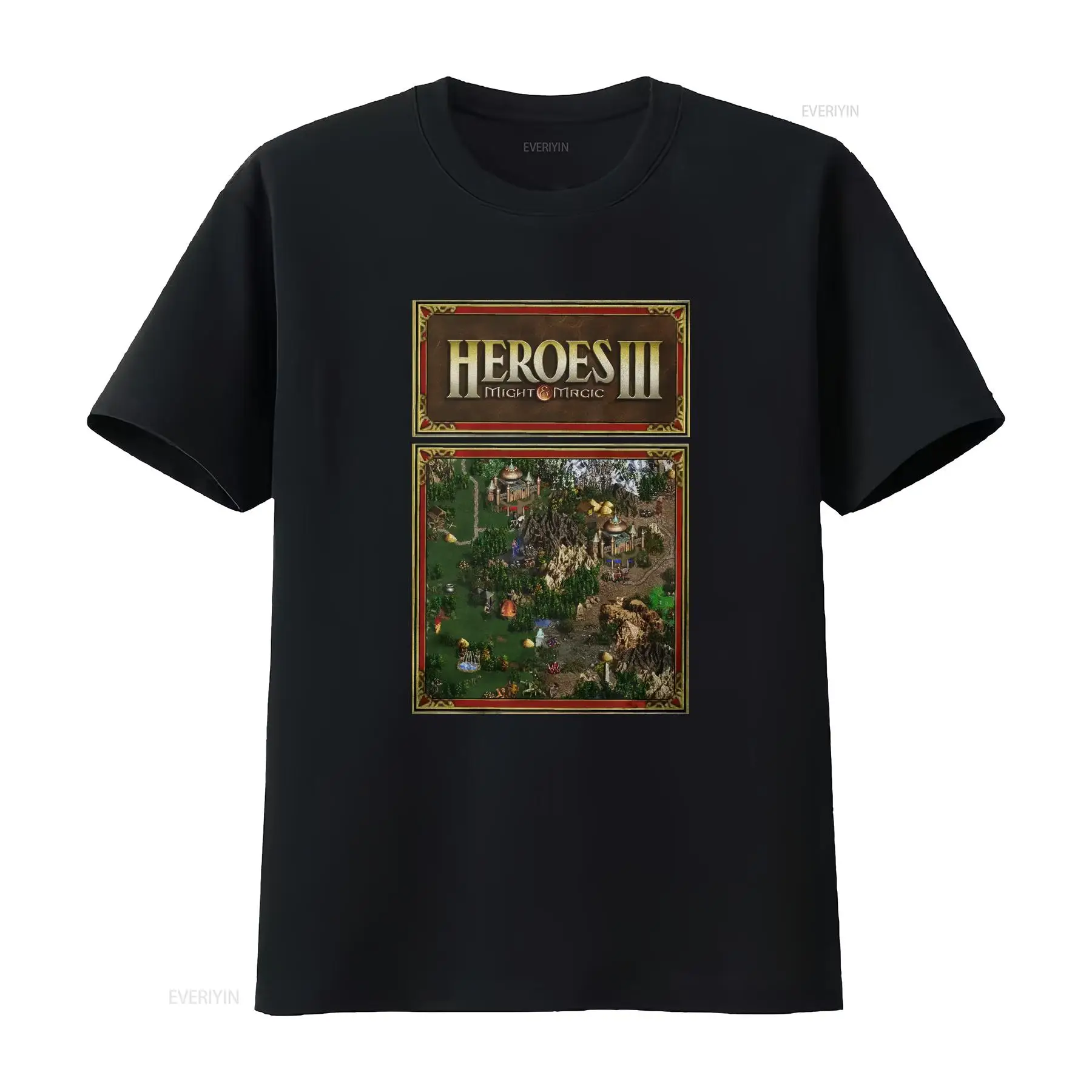 Retro Gaming Shirt - Koszulka Heroes Map of Might And