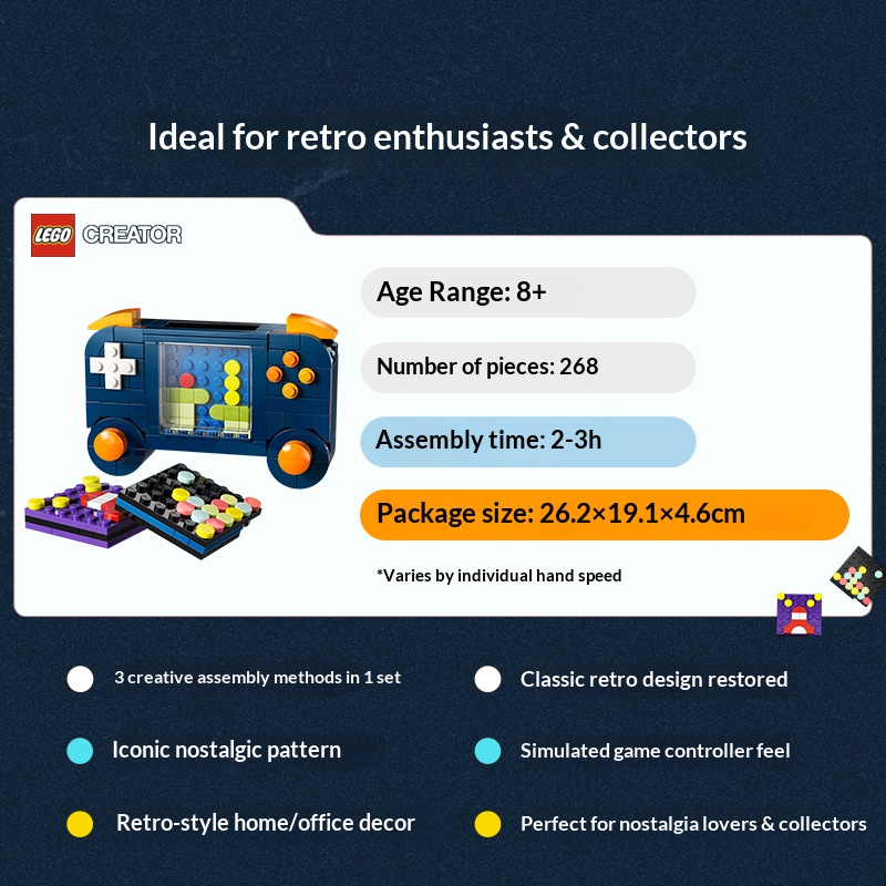 Klocki LEGO Creator 3w1 LG-313 – Retro Gaming Fun recenzja i cena