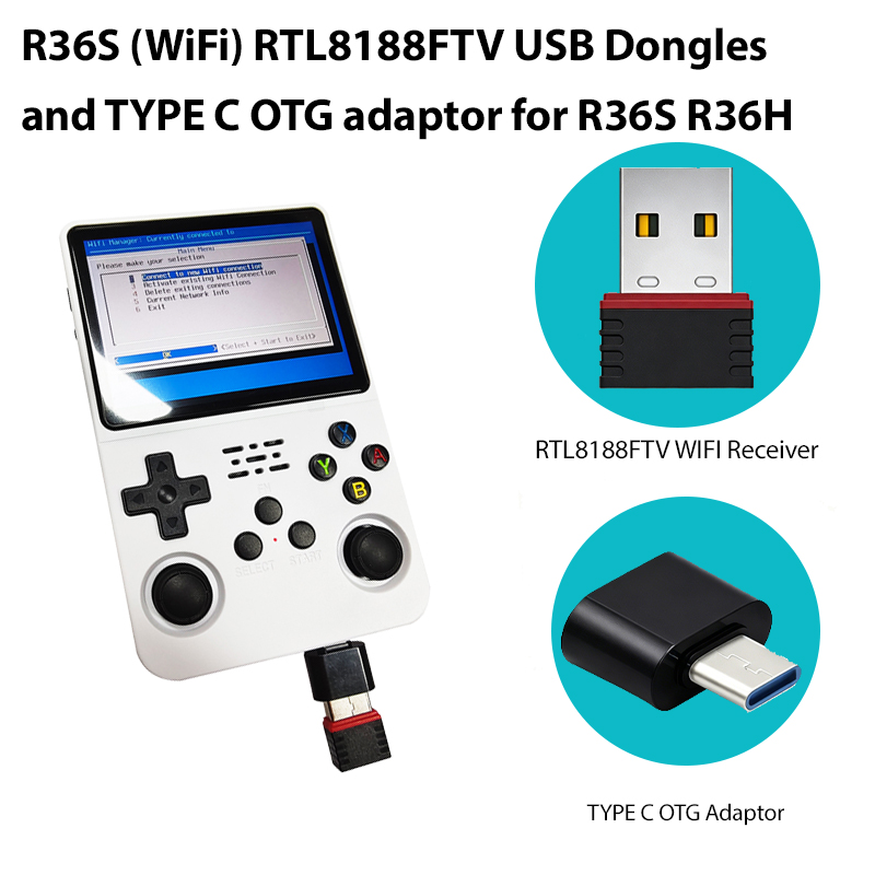 2026 R36S (WiFi) Dongle USB RT – Retro Gaming Handheld 2026 recenzja i cena