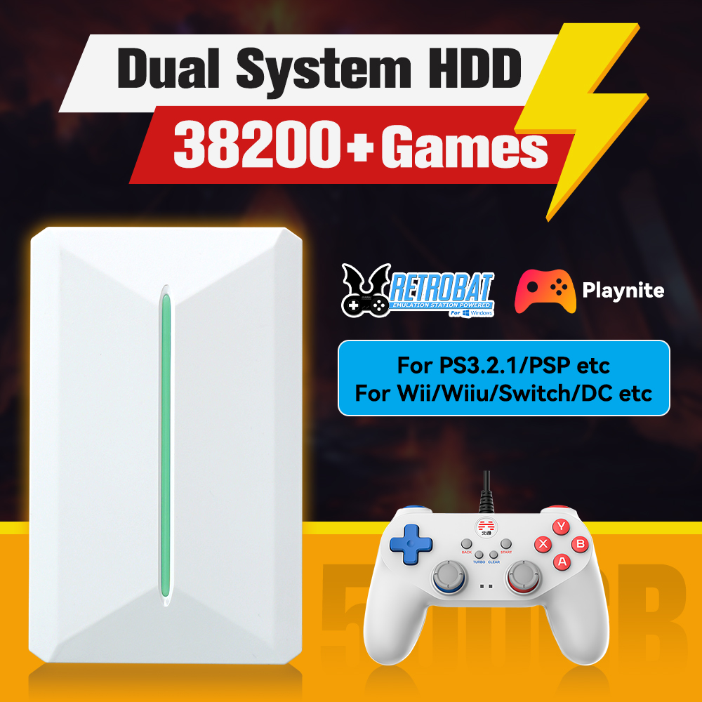 Retrobat&Playnite System HDD R – Retro Gaming Theme recenzja i cena