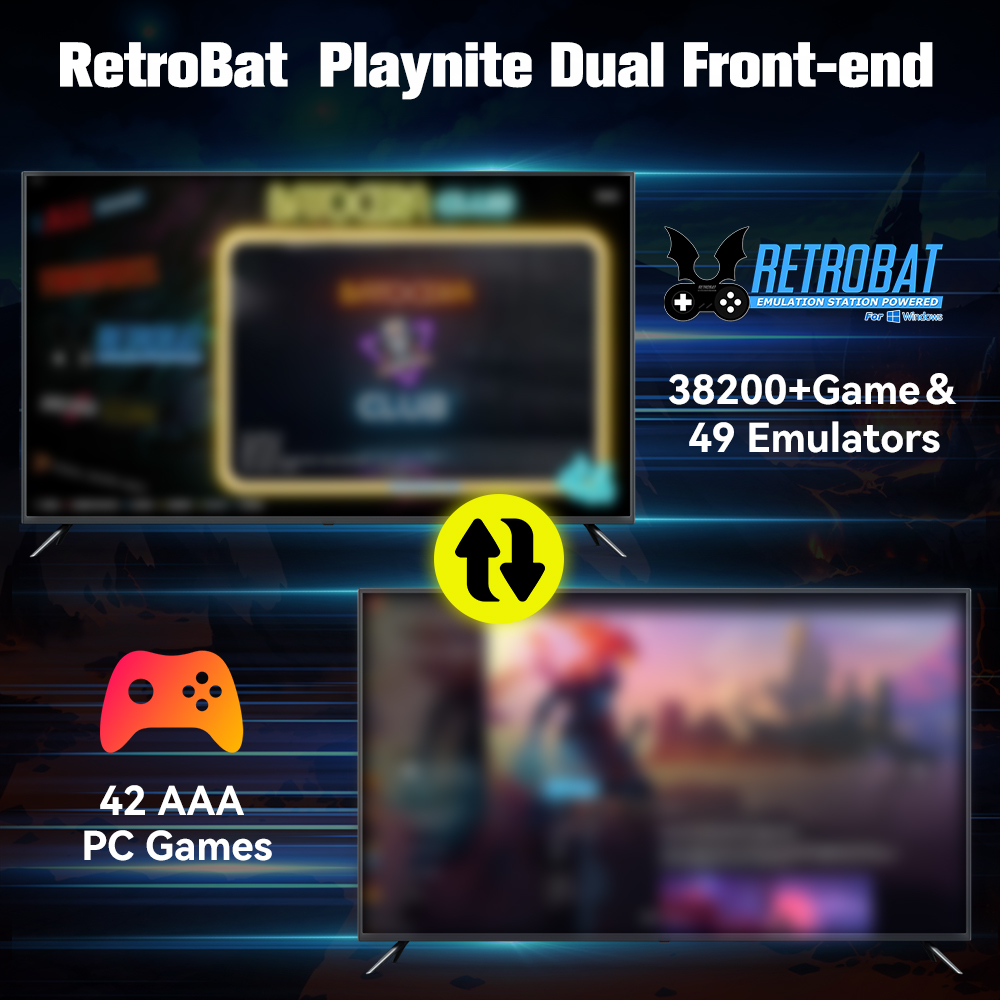 Retrobat&Playnite System HDD R – Retro Gaming Theme recenzja i cena