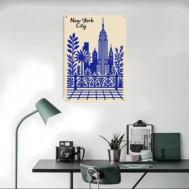 Nowy Jork Niebieski Plakat Per – Retro Gaming York recenzja i cena