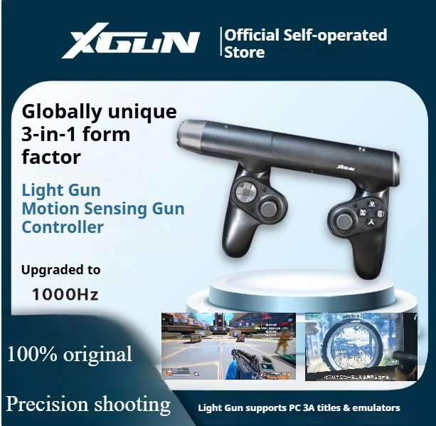 XGUN Light Gun - kontroler str – Retro Gaming Gun recenzja i cena