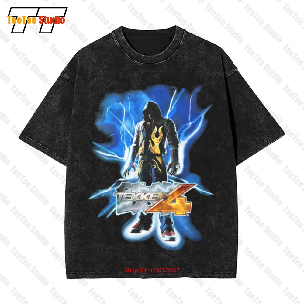 Vintage Tekken 4 Namco Promo A – Retro Gaming Shirt recenzja i cena
