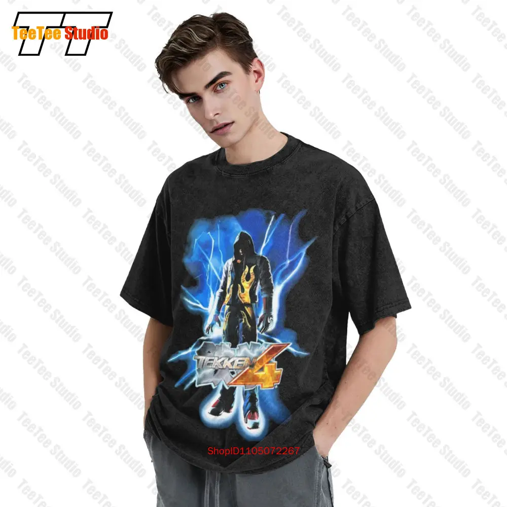 Vintage Tekken 4 Namco Promo A – Retro Gaming Shirt recenzja i cena