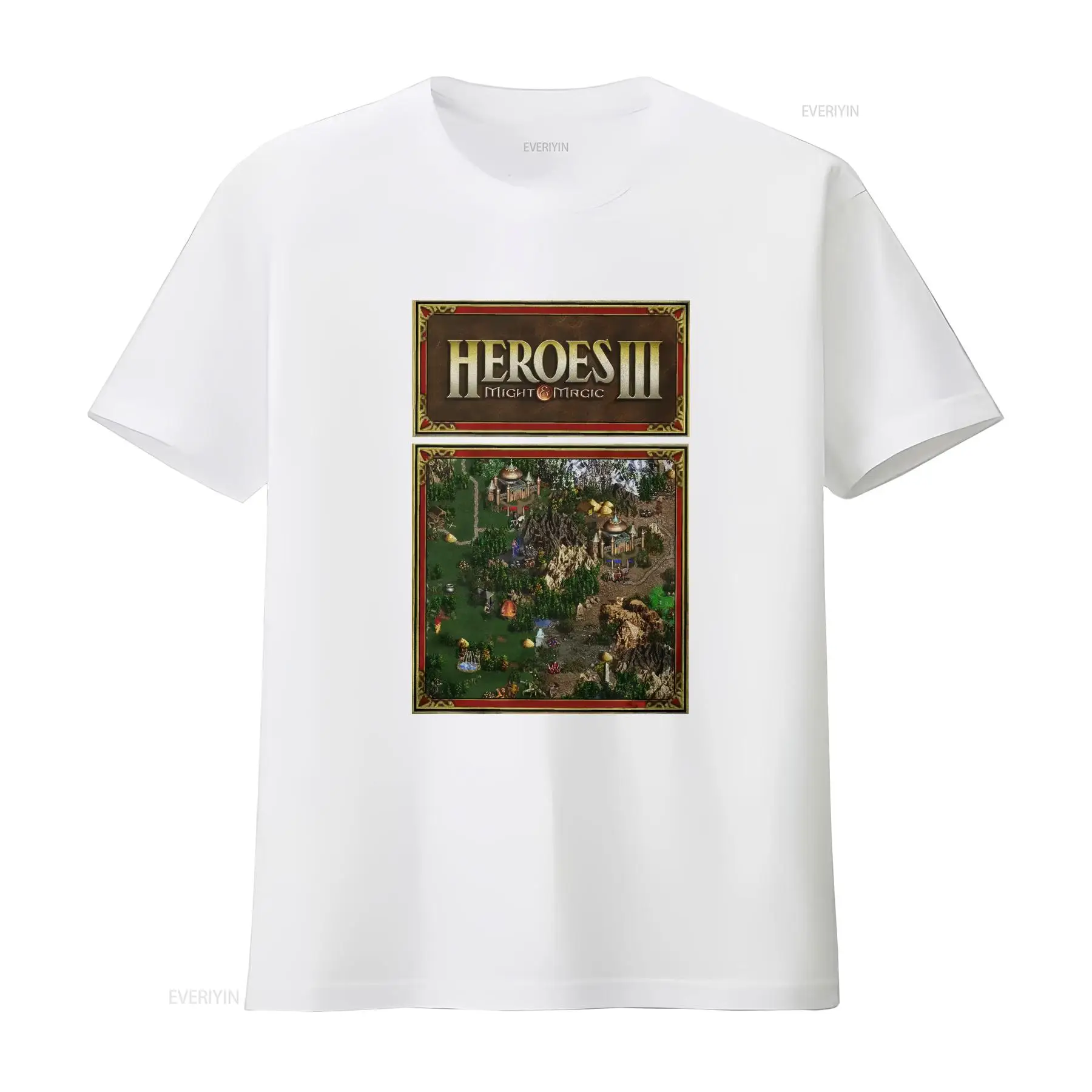 Koszulka Heroes Map of Might A – Retro Gaming Shirt recenzja i cena