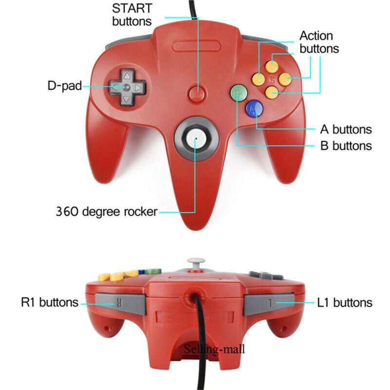 Kontroler N64 Klasyczny przewo – Retro Gaming Theme recenzja i cena