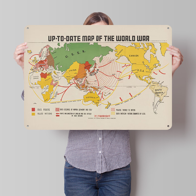 Mapa Świata Wojenna Personaliz – World Of Retro Gaming recenzja i cena